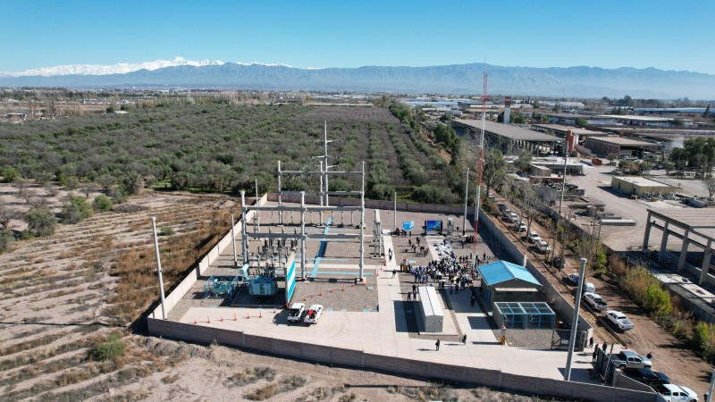 Maipú: inauguran obras eléctricas que beneficiarán a 2.000 pymes e industrias productivas